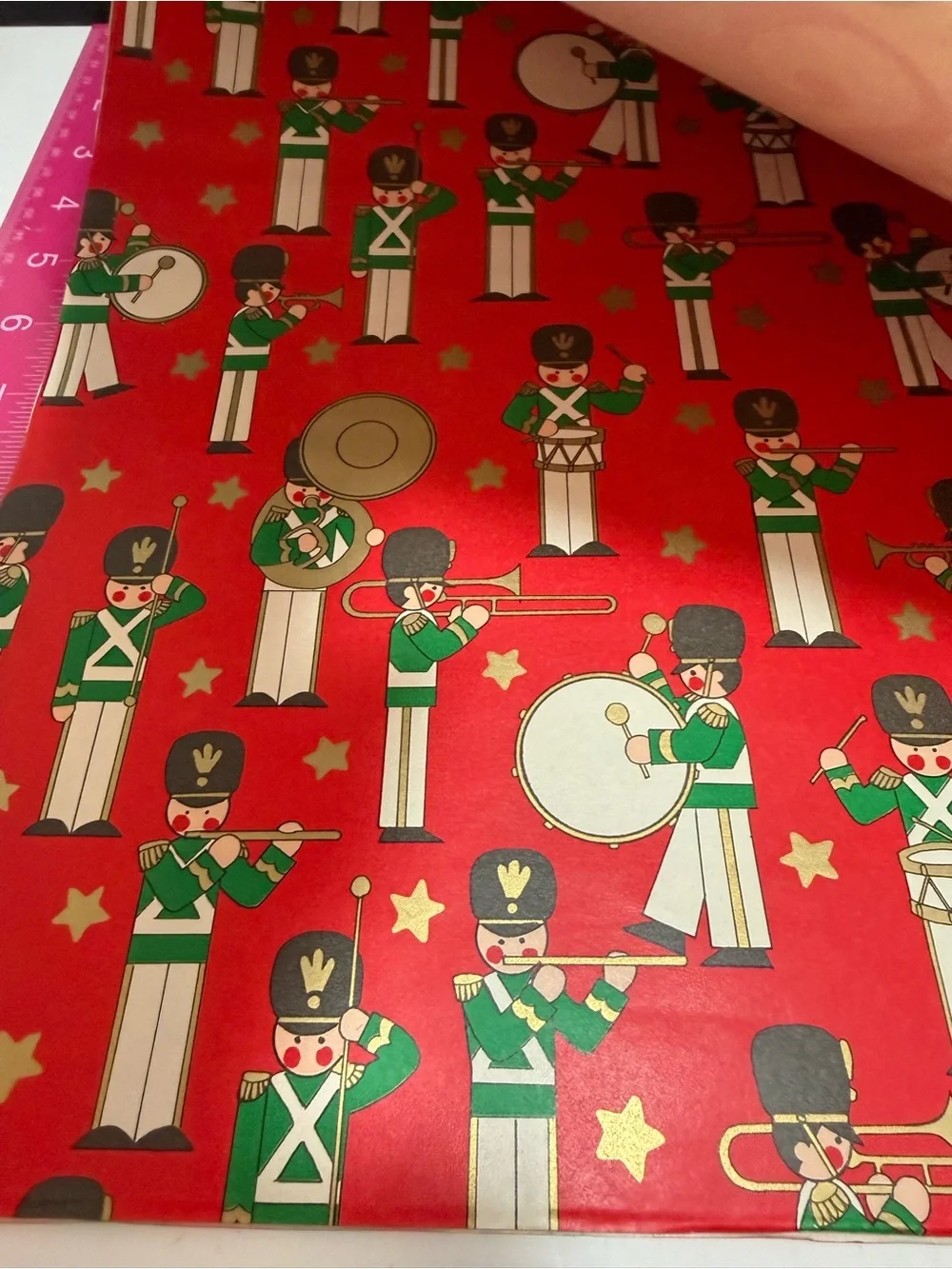 Vintage 80’s-90’s Care Bears Nutcracker Koala/Mice Wrapping Paper 4 Sheets